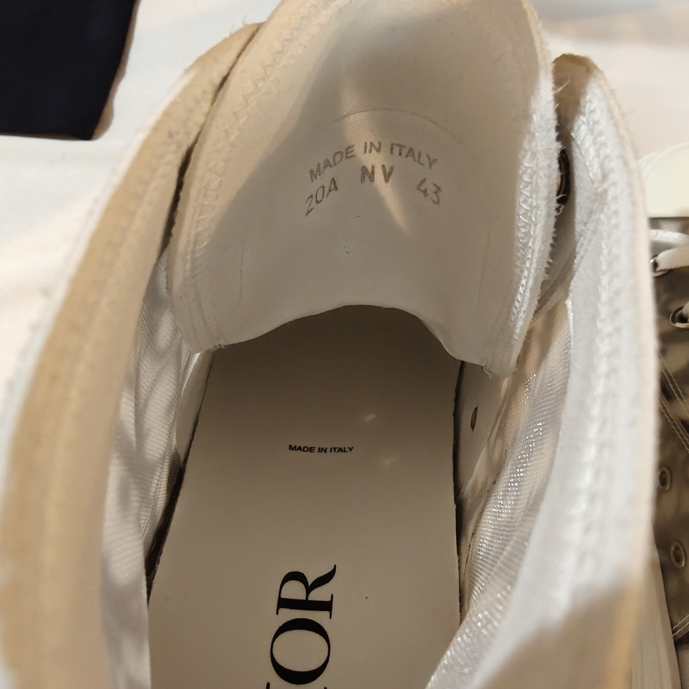 Dior High-Top Sneakers B23 Oblique - Picture 5 of 10